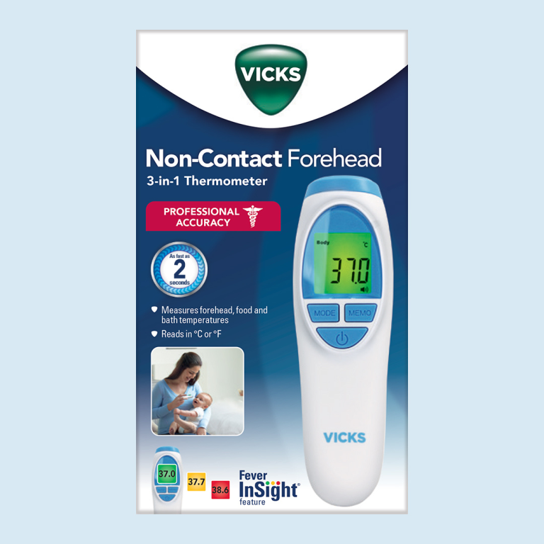 Vicks NonContact Forehead 3in1 Thermometer Vicks